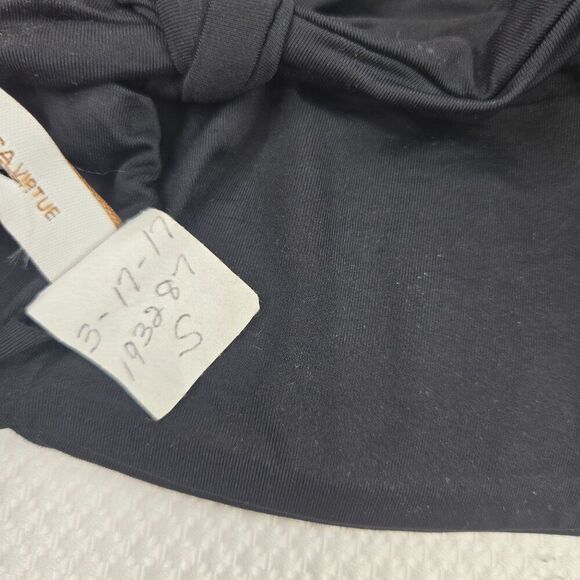 Becca Black Bandeau Bikini Top Womens S Sleeves New - Picture 6 of 6